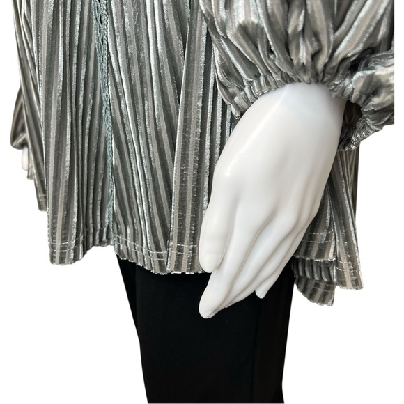 POL Boho Velvet Striped Kimono L - Picture 5 of 9